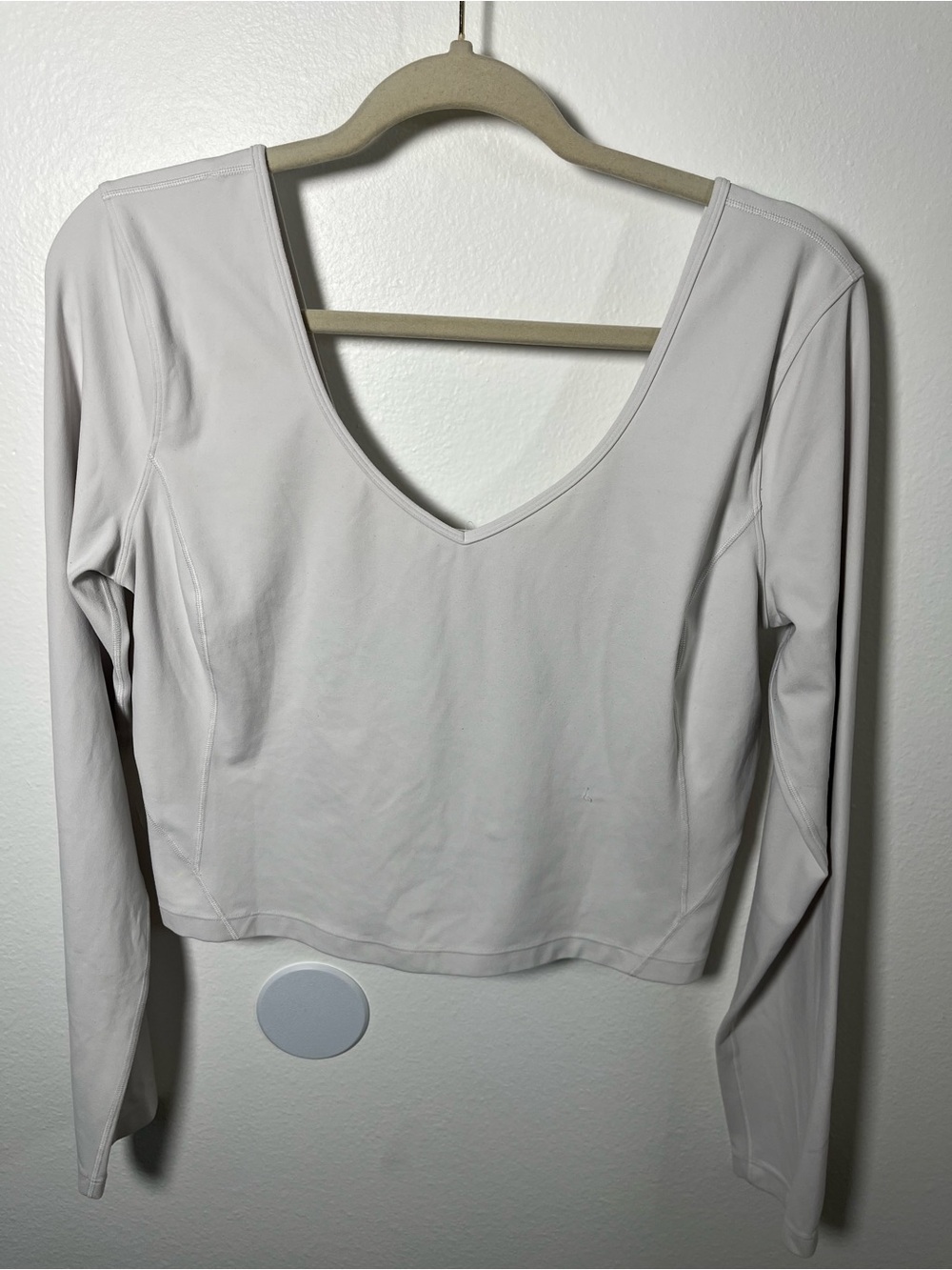 lululemon athletica Long Sleeve Scoop Crop Top - Picture 4 of 9